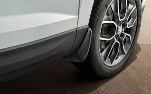 Front Mud Flaps - Karoq (WITHOUT plastic wheel arches extensions or sill cover)