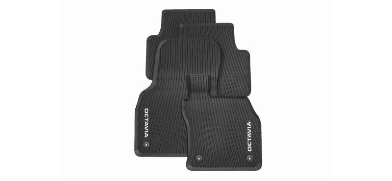 Floor Mat Set (Rubber) - Octavia (4) (2020>Present)