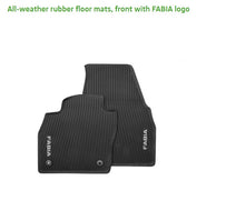 Floor Mats (Rubber) - Fabia 4 2022 >