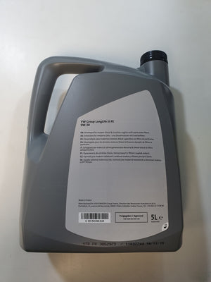Oil Top Up 5L (0W-30) (LongLife 3)