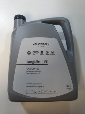 Oil Top Up 5L (0W-30) (LongLife 3)